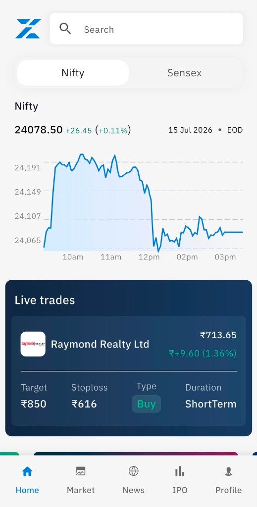 Trade Ideas Screenshot